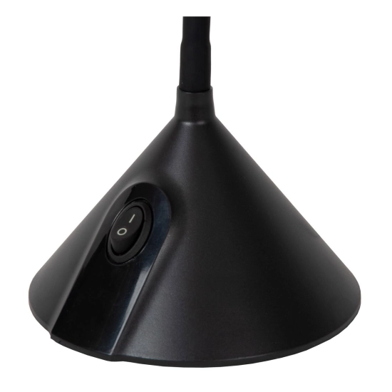 MILO Lampka biurkowa D 12,8 cm LED 1x3,2W 3000K czarny 18673/03/30 Lucide - zdjęcie dodatkowe 3